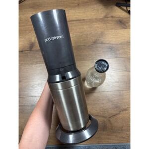 SodaStream Aqua fizz CY-8002 Gray Stainless w/ Glass Carafe